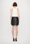 Мини-юбка ADA - Leather skirt STUDIO ID, черный - фото 3