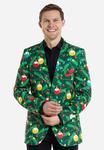 Пиджак-блейзер XMAS OppoSuits, зеленый - фото 6