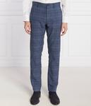 Брюки-чинос Boss Orange в клетку, синий - фото