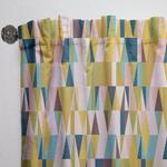 Шторы Designart Retro Triangular Design I, мультиколор - фото 3
