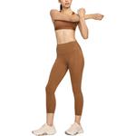 Спортивные брюки женские коричневые Nike - фото 2