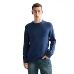 Свитер Scotch & Soda Soft Knit Regular Fit, синий - фото