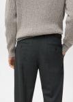 Обычные плиссированные брюки MANGO MAN Atlas, темно-серый - фото 6
