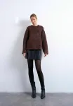 Джемпер tsfia Topshop, Chocolate Brown - фото 2