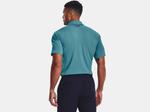 Under Armour T2G мужская поло для гольфа, Glacier Blue/Midnight Navy - фото 2