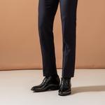 Мужские туфли черные низкие 1M8 - фото 6