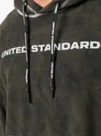 Худи с логотипом United Standard, черный - фото 5