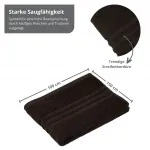 Банное полотенце Sleepling, коричневый - фото 2