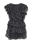 Платье Pinko Kids с логотипом, черный - фото 2