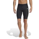 Обтягивающие шорты Techfit Adidas, черный - фото 2