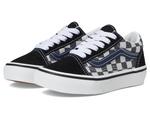 Кроссовки Vans Kids Kids Old Skool, цвет Tonal Check Blue - фото