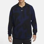 Свитер мужской темно-синий Nike, темно-синий - фото 4