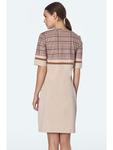 Короткое платье Nife, бежевый - фото 4
