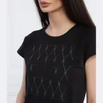 Платье Elisabetta Franchi, черный - фото 4