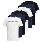 Футболка Jack & Jones 6er Pack, белый - фото