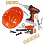 Набор пластиковых инструментов + шлем для детей 3+ МЕГА КРЕАТИВ Mega Creative - фото 3