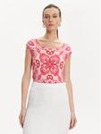 Блузка стандартного кроя Luisa Spagnoli, розовый - фото