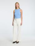 Обычные плиссированные брюки SELECTED TANIA-RITA, Natural White - фото 4