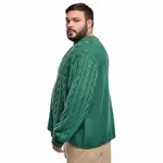 Толстовка Urban Classics Boxy, зеленый - фото 6