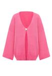 Вязаный кардиган Sidona, розовый - фото
