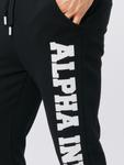 Зауженные брюки Alpha Industries 3 Big Letters, черный - фото 3