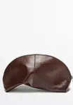 Косметичка Massimo Dutti, Dark Brown - фото 2