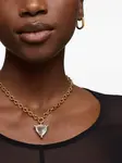 Серьги Gold-tone rock crystal pendant TOUS, золотой - фото 2