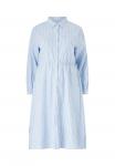 Платье Ellos Plus collection Shirt dress, Blau/Weiß Gestreift/Blue - фото 6