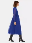 Платье Whistles Ivy Midi, синий - фото