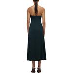 Платье миди с вырезами и сборками Self-portrait, зеленый - фото 5