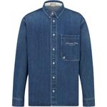 Куртка-рубашка Christian Dior Couture мужская синяя - фото 2