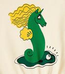 Толстовка из хлопка с принтом Mini Rodini, белый - фото 3