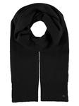 Шарф Fraas, черный - фото