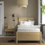 Наматрасник, белый, 80х200 см Nyläget IKEA - фото 3