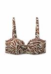 Верх бикини ZEBRA Calzedonia, коричневый - фото 5