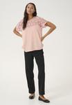 Блуза SILJA  Kaffe, светло-розовый - фото 2