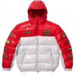 Куртка пуховик Fox Racing FW25 WEEK9 Shiny Down Puffer Unisex Supreme, черный - фото 7