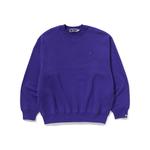 Свитшот с нашивкой Logo A BATHING APE, серый - фото 12