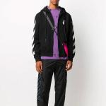 Толстовка hands arrow hooded coat men's black Off-White, черный - фото 2