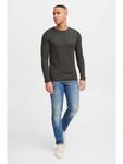 Вязаный свитер BLEND, темно-серый - фото 3