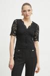 Блузка Morgan, черный - фото