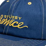 Mid Depth Service Strapback Stussy, черный - фото 3