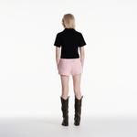 Nerdy Женские джинсовые шорты светло-розовые - фото 11