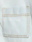 Джинсовая рубашка с карманом Off-White, синий - фото 5