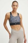 Спортивный бюстгальтер Reebok, черный - фото 4