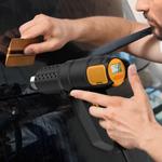 Пистолет горячего воздуха промышленного класса Deli, цифровой дисплей, регулировка температуры, электрический фен, сушильный пистолет для пластика, бесступенчатая регулировка температуры 2000WDL391200 - фото 5