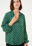Блуза Kaffe, зеленый - фото 3