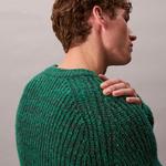 Свитер мужской 6SP Jasper Calvin Klein, зеленый - фото 10