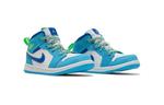 Сандалии Jordan 1 Mid SE Powder Blue Racer Blue TD - фото 3