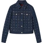 Джинсовая куртка женская синий Gucci - фото